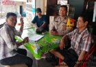 Wujudkan Pemilu 2024 Damai, Bhabinkamtibmas Polsek Tigalingga Lakukan Kegiatan Sambang