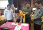 Kapolres Toba Hadiri Rapat Sosialisasi dan Penandatanganan Nota Kesepakatan Penertiban APK Pemilu