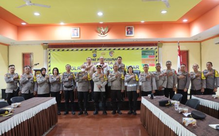 Kapolres Pematangsiantar Pimpin Rapat Penyusunan Pagu Usulan TA 2025
