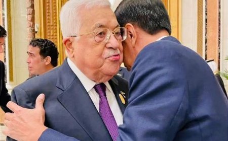 Potret Jokowi dengan Pemimpin Negara Islam, hingga Peluk Presiden Palestina