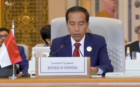 Presiden Jokowi Soroti Serangan Israel ke RS Indonesia di Palestina di KTT OKI