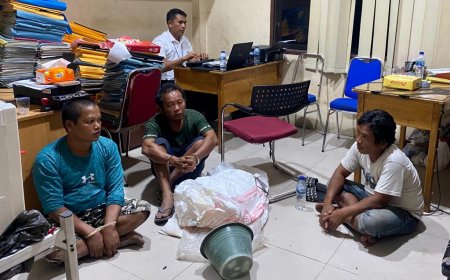 Polda Sumut Tangkap Tiga Pelaku Pencurian Pipa Pertamina