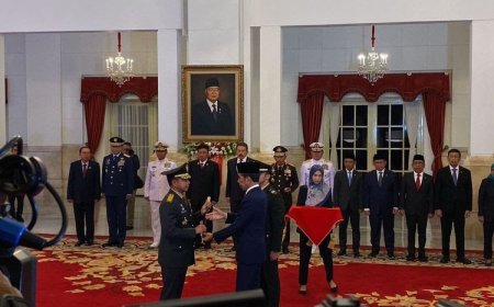Jendral Agus Subiyanto Resmi Dilantik Jadi Panglima TNI