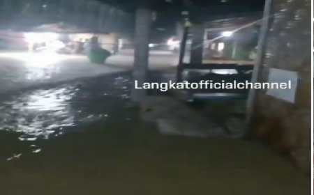 Dua Sungai Meluap, 600 Rumah di Kecamatan Kuala Terendam Banjir, Tinggi Air Capai 2 Meter