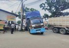 Gegara Google Maps, Truk Pengangkut Logistik Pemilu di Banten Terperosok
