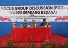 Jelang Nataru dan Pemilu 2024, Polres Sergai Minta Pemerintah Desa Aktifkan Satkamling