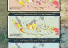 Cuaca Ekstrim dari BMKG Untuk Wilayah Indonesia Tanggal 23-25 Desember