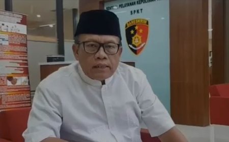 Sugeng Teguh Santoso di Bareskrim Polri (Foto: Samuel Waruwu)