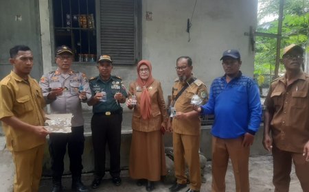Perangi Narkoba, Forkopimcam Dolok Masihul Gelar Grebek Kampung Narkoba