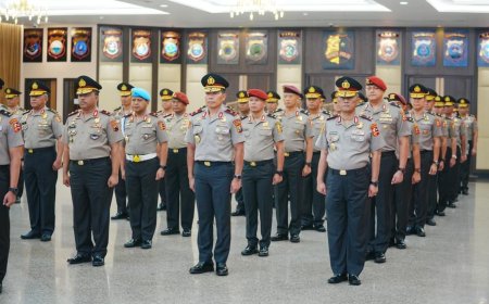 Sejumlah Perwira Tinggi Polri Naik Pangkat, Rony Samtana Resmi Berpangkat Brigjen Pol