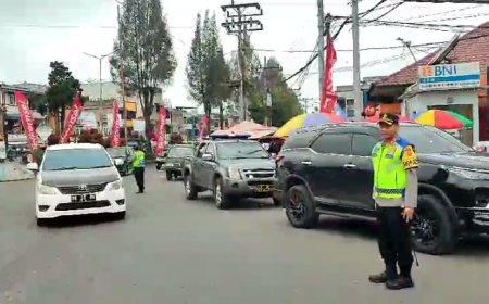 Polres Karo Siapkan 5 Pospan dan Posyan, Kerahkan 122 Personel Ops Lilin Toba