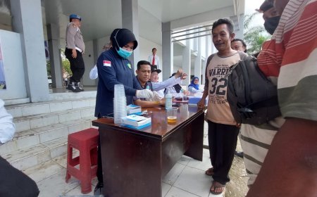 Puluhan Sopir Angkutan Umum di Langkat di Tes Urine, Tiga Diantaranya Positif Narkoba