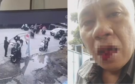 Viral Baliho Caleg Ambruk lalu Timpa Pengendara Motor, Korban Alami Luka