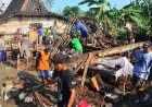 Grobogan Dilanda Angin Kencang, Ratusan Rumah dan Bangunan Tersapu