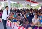 Kunjungan ke Salatiga, Presiden Jokowi Salurkan Cadangan Beras Pemerintah
