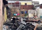 Api Hanguskan 5 Unit Rumah di Jalan Megawati Medan