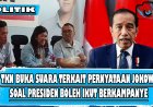 TKN Buka Suara Terkait Pernyataan Jokowi Soal Presiden Boleh Ikut Berkampanye