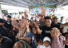 Antusias Ratusan Warga Jateng Lihat Jokowi dan Prabowo Makan Bakso Bareng: Semoga Tetap Merakyat