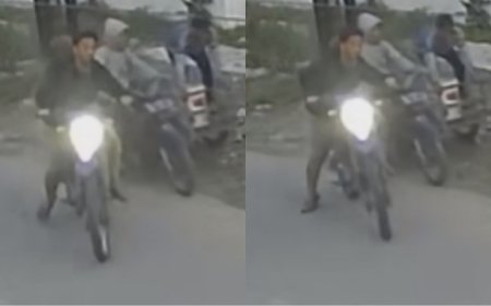 Viral Komplotan Becak Hantu Gasak Motor Anak Kos di Kawasan Teladan