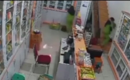 Viral Aksi Pria Lempar Petasan ke Dalam Apotek Hingga Buat Karyawan Panik, Kesal Karena tak Diberi Uang