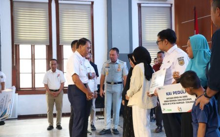 PT KAI Tanggung Biaya Pendidikan Anak Korban Kecelakaan Kereta Api Cicalengka