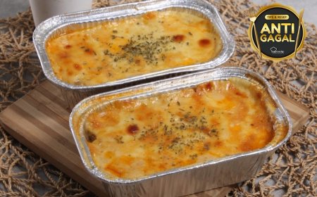 Resep dan Cara Membuat Schotel Panggang Shirataki, Cocok Dijadikan Teman Nongkrong di Rumah