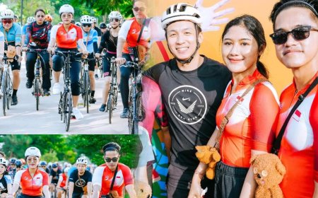 Erina Gudono Bersepeda Bareng Anggota PSI, Sneaker Menantu Presiden Jokowi Jadi Pusat Perhatian