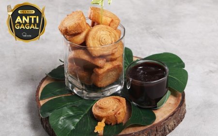Resep dan Cara Membuat Cromboloni Mini Enak dan Renyah Anti Gagal