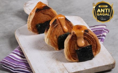 Resep dan Cara Membuat Cromboloni Onigiri, Camilan Mewah ala Cafe yang Bisa Hasilkan Cuan