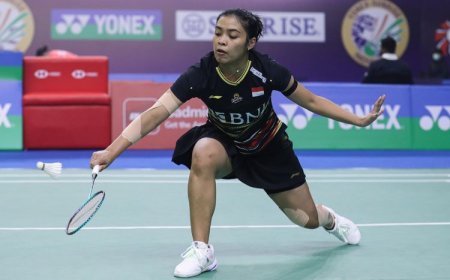 India Open 2024, Gregoria Tersingkir di Babak 16 Besar