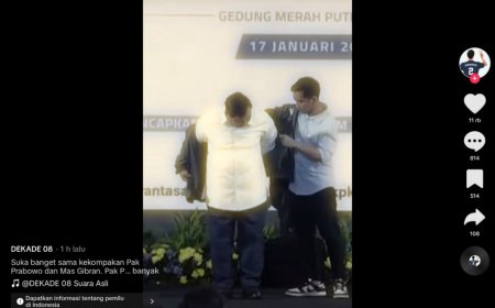 Gibran Bantu Prabowo Kenakan Jaket, Netizen: Gibran Anak Muda yang Punya Adab