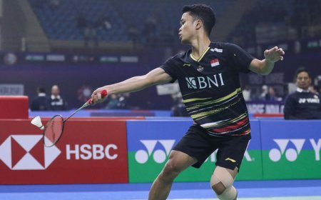 India Open 2024 : Ginting Kalah di Perempat Final, Fajar/Rian Harapan Indonesia