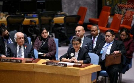 Berani, Retno Tunjuk DK PBB Gagal Menangani Agresi Brutal Israel ke Palestina