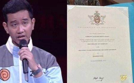 Viral IPK 2,3 Gibran di Media Sosial, Dia Punya Ijazah Saya?