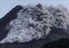 Pandeglang Diguyur Abu Vulkanik Gunung Anak Krakatau, Warga Mulai Waspada