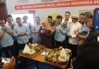 Unggul versi Hitung Cepat, TKD Prabowo-Gibran Tumpengan