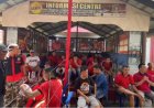 Lapas Tanjung Gusta Medan Kenakan Pakaian Pink Saat Pengawalan Pencoblosan WBP