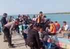 Kawal Logistik Pemilu ke Pulau Hinako, 2 Personel Polres Nias Bertarung Dengan Ombak di Samudra Hindia