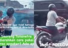 Viral Pria Bermotor Sport Suruh Tunanetra Ngamen di SPBU Siantar, Diberi Kardus lalu Ditinggal