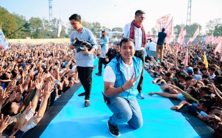 Gibran Ingatkan Warga Sumut Jangan Golput Pada 14 Februari