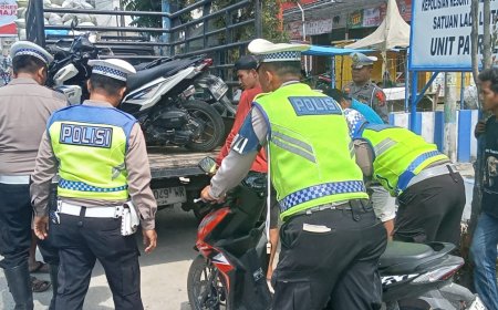 Patroli Hunting Stasioner, Satlantas Polres Sergai Tekan Angka Pelanggaran dan Kecelakaan
