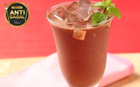 Resep dan Cara Membuat Cokelat Dingin Jeli, Minuman Spesial di Malam Valentine