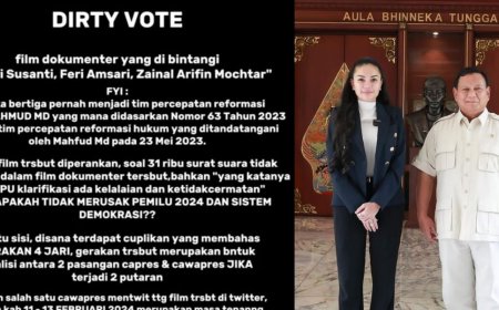 Nikita Mirzani Meradang Gegara Film Dokumenter Dirty Vote, Pasang Badan Bela Prabowo-Gibran