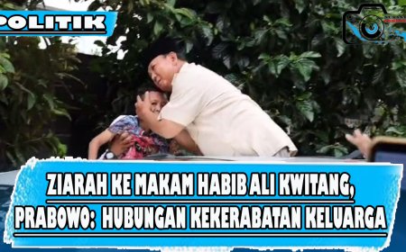 Ziarah ke Makam Habib Ali Kwitang, Prabowo Ungkap Hubungan Kekerabatan Keluarga