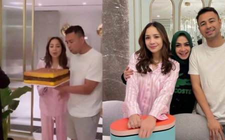Kena Mental, Kue Ulang Tahun Raffi Ahmad dan Nagita Slavina Dikaitkan dengan Kasus Pencucian Uang