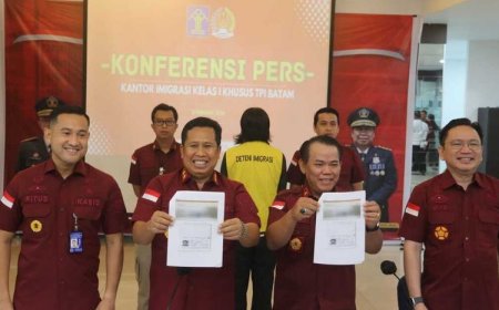 Diduga Terlibat Penipuan, Buronan Interpol Asal Jepang Ditangkap di Batam