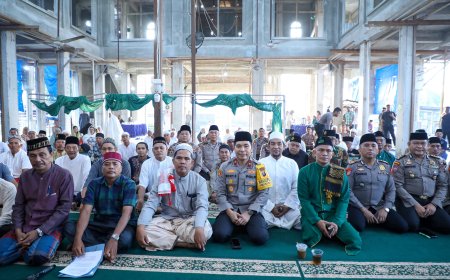 Laksanakan Subuh Keliling, Wakapolda Sumut: Terimakasih Masyarakat Telah Menjaga Pemilu Damai