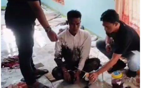 Gagal Pakai Sabu di Rumah Kosong, Pria di Asahan Terjaring GKN
