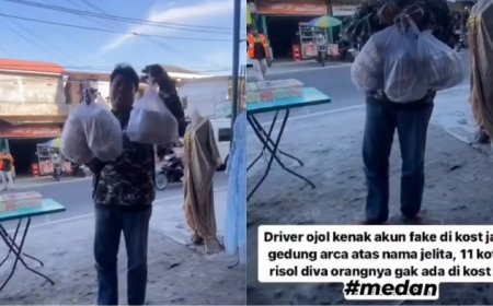 Viral Driver Ojol Ngaku Jadi Korban Orderan Fiktif di Jalan Gedung Arca, Warganet Ungkap Faktanya