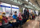 Aturan Berbuka Puasa di KRL, Boleh Makan-Minum Ringan di Dalam Kereta